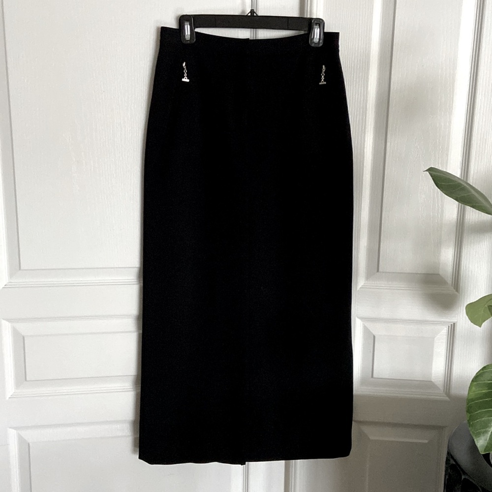 Lauren Ralph Lauren Black Wool Skirt